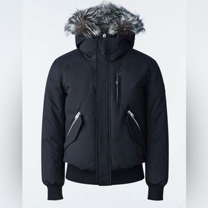 MACKAGE DIXON 2-in-1 Nordic Tech down bomber with silver fox fur